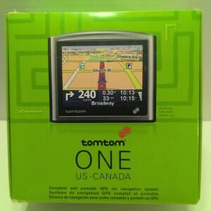 Tomtom One N14644 GPS US & Canada *working *No mount - original box